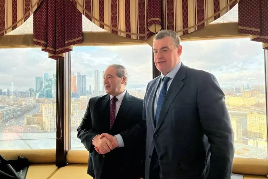 المقداد في موسكو ومسؤول في "الدوما" يطمئنه بشأن استمرار الدعم