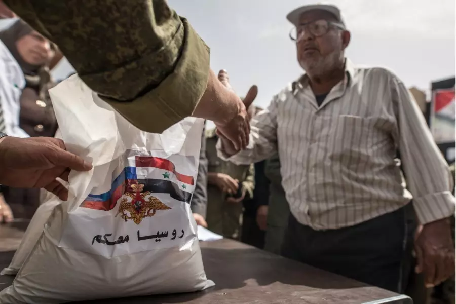 دراسة حول "القوة الناعمة" التي تفرضها روسيا عبر "المساعدات الإنسانية" في سوريا