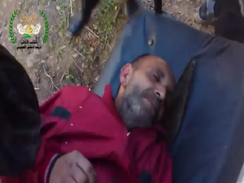 أثناء إنتظاره للحصول على الطعام ... رجل أغمي عليه في جنوب دمشق المحاصر