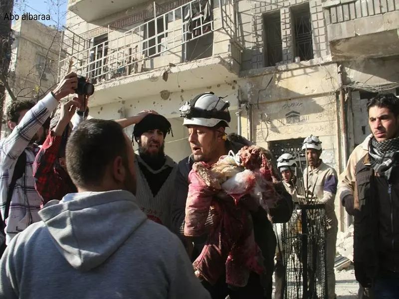 تصعيد جوي روسي على حلب وريفها ... شهداء وجرحى في مناطق عدة ومجزرة في الصالحين