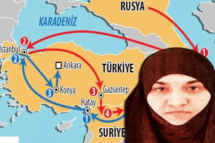 بعد هربها من مخيم الهول …. اعتقال "دا-عشية" من مجموعة "الأرامل السود" في تركيا