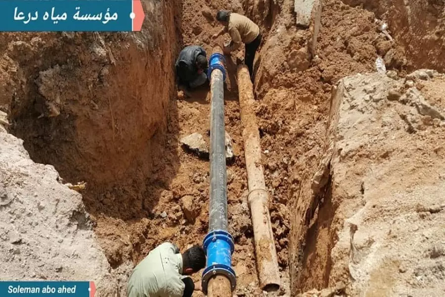 أهالي درعا البلد يهددون النظام بالتظاهر في حال استمرّت أزمة المياه