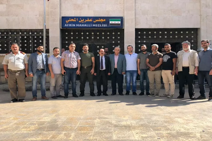 بحضور رئيس الائتلاف ... أعضاء المجلس المحلي لعفرين يختارون رئيساً جديداً لهم