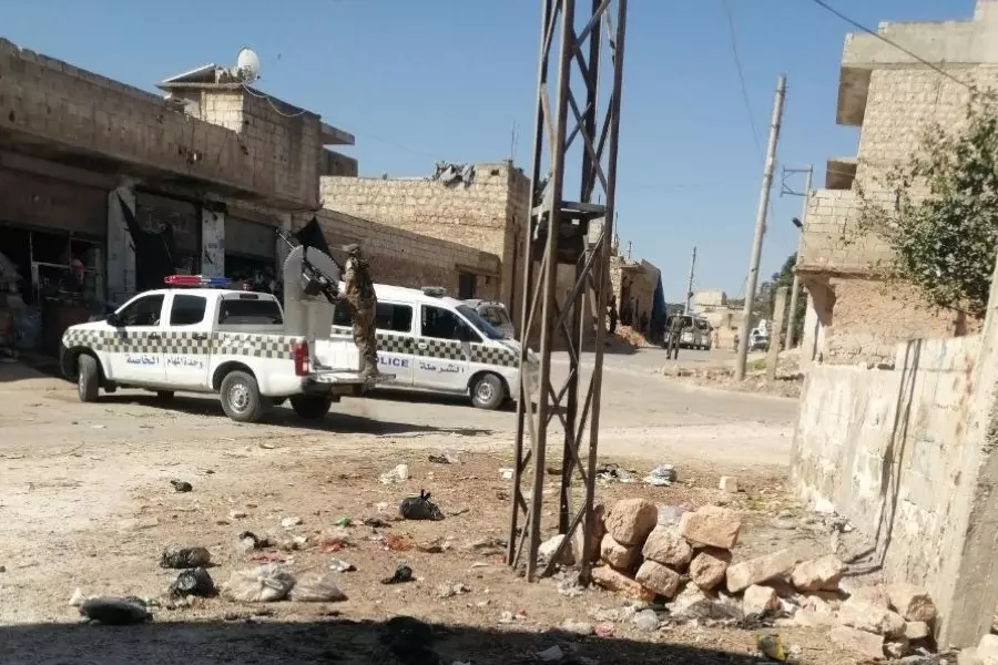 أمنية "تحرير- الشام" تتدخل لصالح "التركستان" في كفريا وتفرق تظاهرة وتعتقل 5 شبان