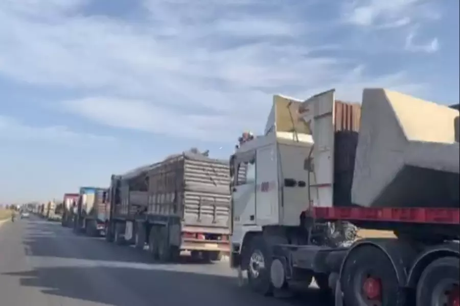 رسمياً بدء خروج القوات التركية من نقطة المراقبة في مورك باتجاه ريف إدلب