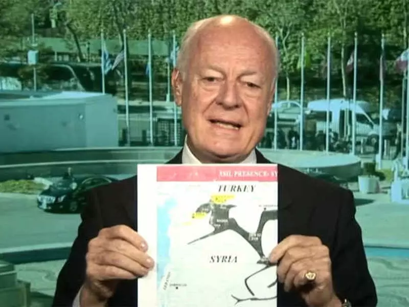 دي ميستورا.. يا حصرمًا رأيته في حلب!