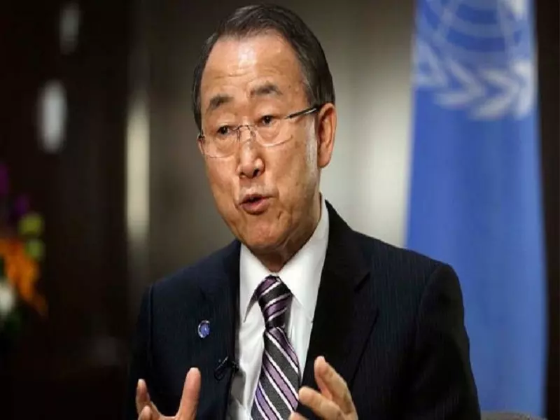 بان كي مون..يستنكر قصف دمشق من "الجماعات المسلحة" و يصف تقارير دوما بـ"مروعة"