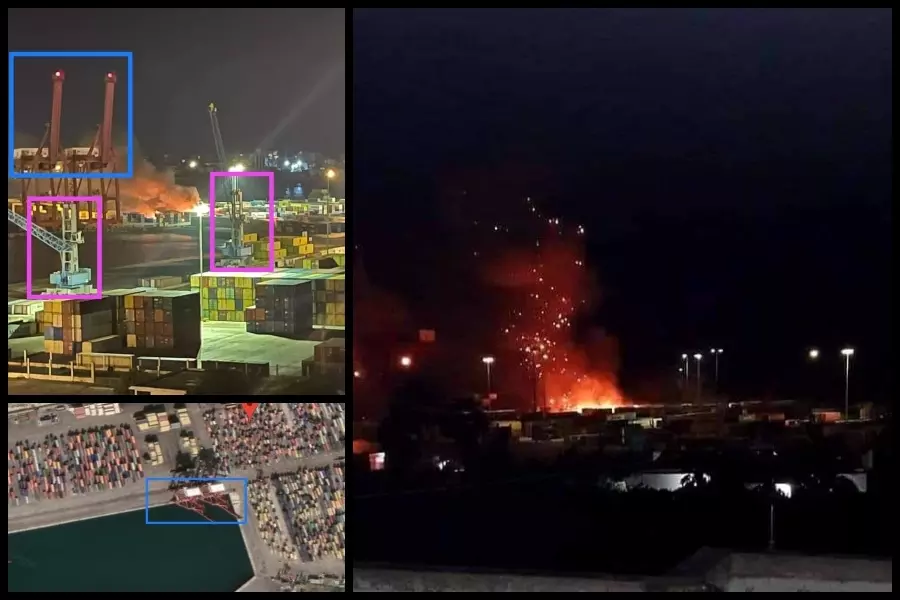 الجيش الإسرائيلي يرفض التعليق على استهداف مرفأ اللاذقية