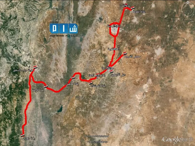 عملية تحرير جبل الاربعين على أشدها .. والثوار متقدمون