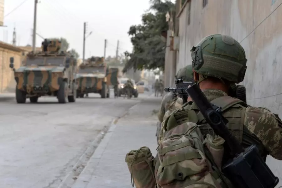 الدفاع التركية تعلن القبض على 5 إرهابيين من "ي ب ك"، في تل أبيض