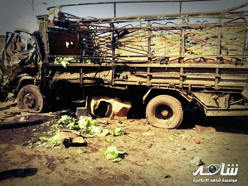 شهداء وجرحى نتيجة إنفجار مفخخة في ريف درعا