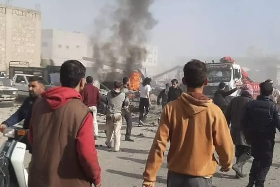 ارتفاع حصيلة تفجير الباب إلى خمسة شهداء بينهم قائد شرطة بزاعة وعدة مدنيين