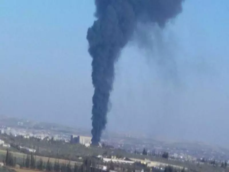 غارات جوية مكثفة تستهدف مدينة الباب بريف حلب الشرقي