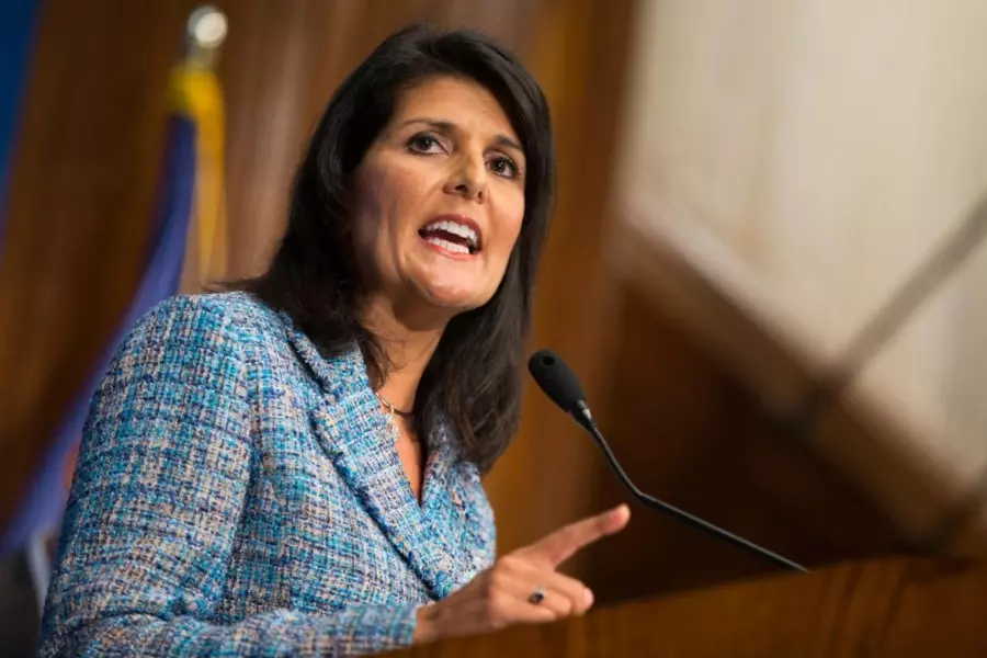 نيكي هايلي: رحيل الأسد مجرد مسألة وقت لا أكثر