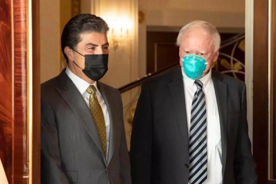 جيفري يبحث في كردستان العراق الحوار بين الأطراف الكردية بسوريا