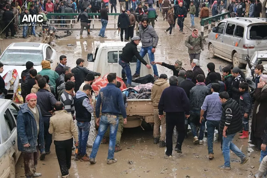 شبكة حقوقية :: أخفض حصيلة للضحايا والدمار على يد القوات الروسية منذ تدخلها