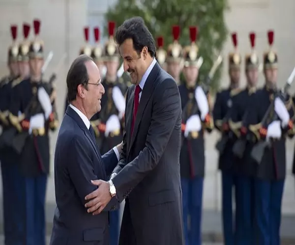أمير قطر والرئيس الفرنسي... نظام الأسد هو المسؤول عن دمار سوريا ويجب ردعه