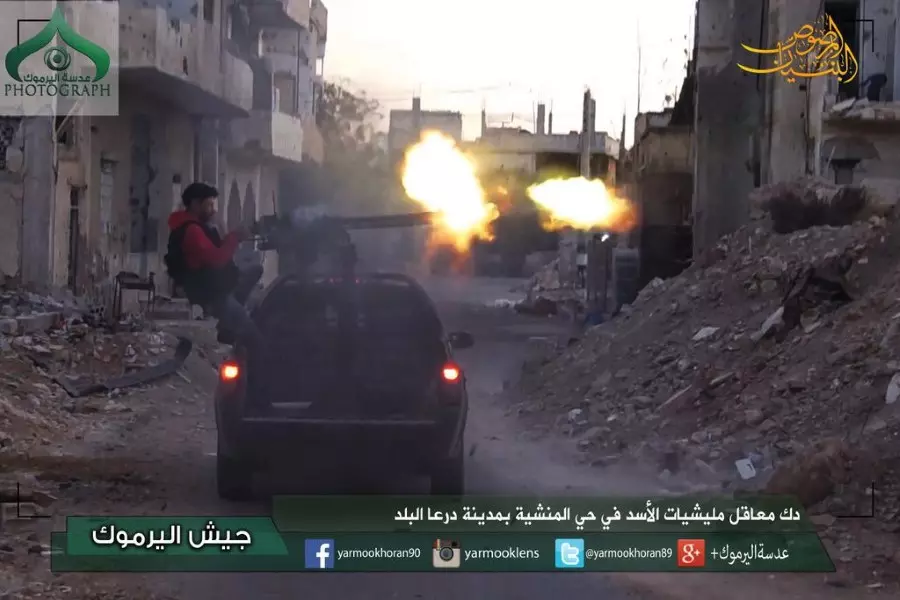 بعد خرق قوات الأسد للهدنة عشرات المرات.. ثوار درعا يطلقون معركة للسيطرة على حي المنشية