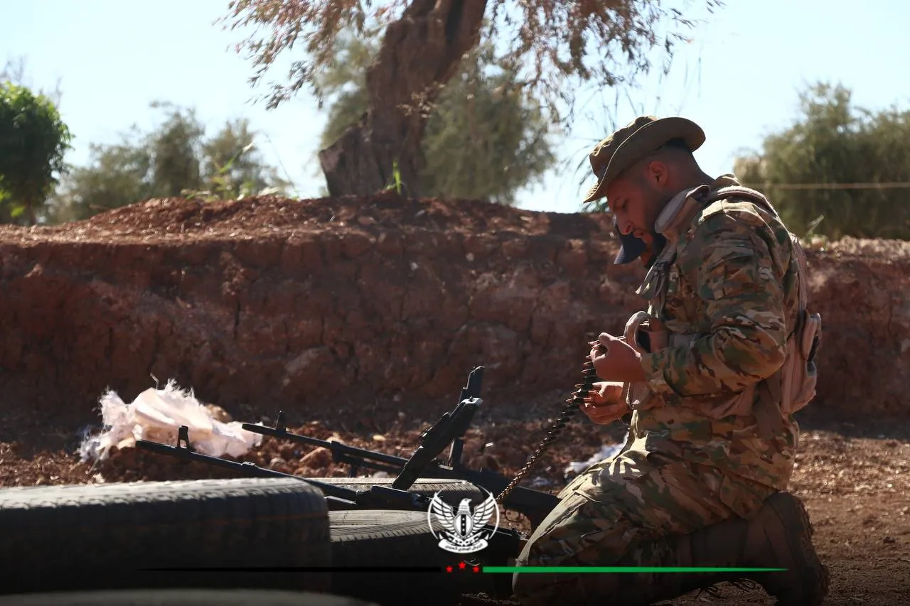 تدريبات للجيش الوطني السوري في أحد المعسكرات المركزية بريف حلب الشمالي