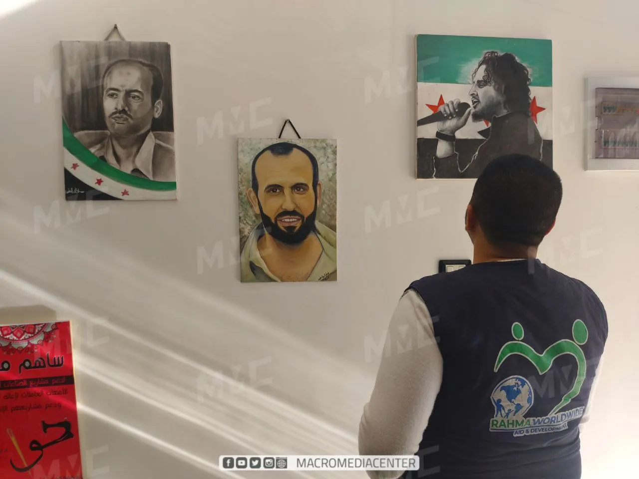 صورة من معرض حوا  المقام في محافظة إدلب