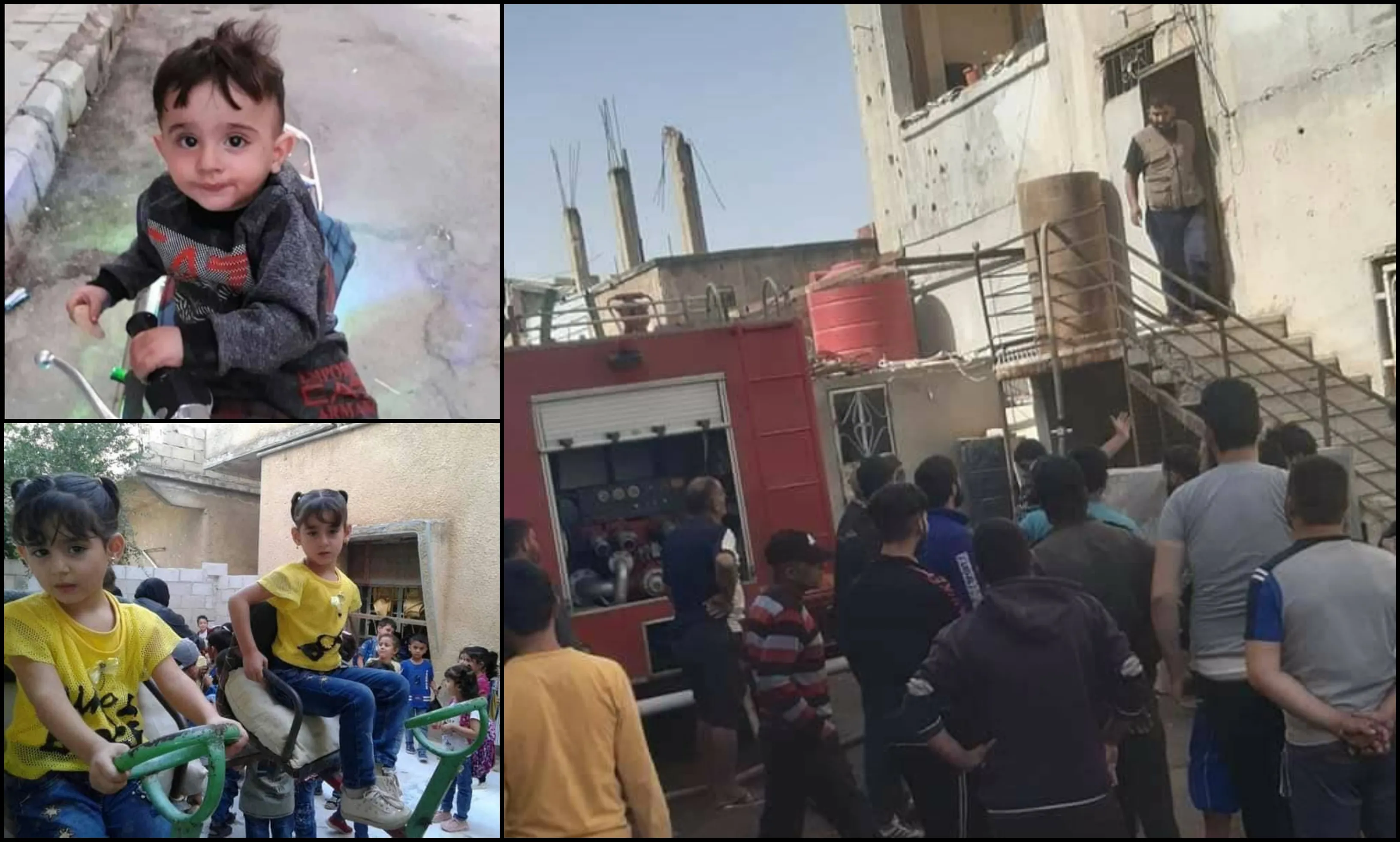 حريق في منزل بدرعا البلد يودي بحياة 3 أطفال