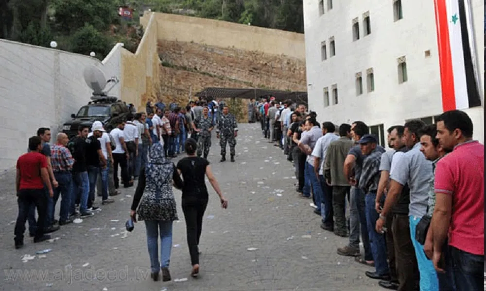 سفارة النظام بلبنان تعلن "تسهيلات" للمتخلفين عن التجنيد الإجباري