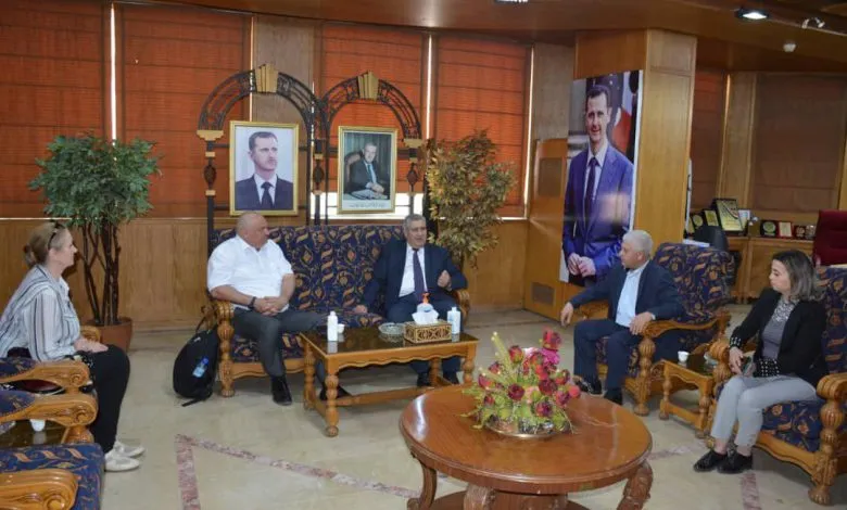 بدواعي "توطيد العلاقات العلمية" .. وفد روسي بـ"جامعة البعث" لبحث توقيع اتفاقية مشتركة