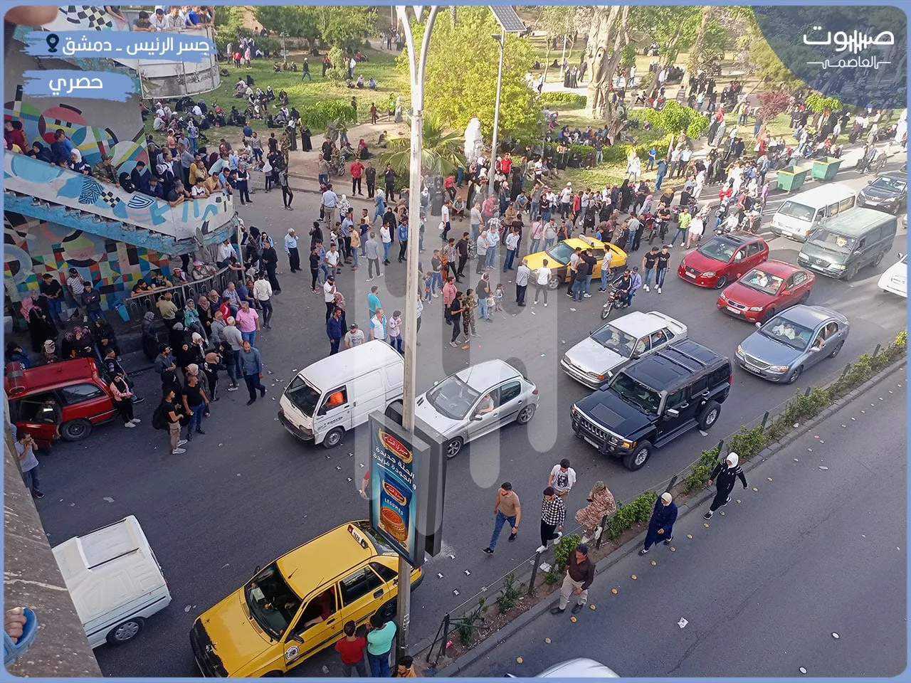 قوات الأسد تعتقل ثلاثة شبان من ذوي المعتقلين تحت "جسر الرئيس" بدمشق