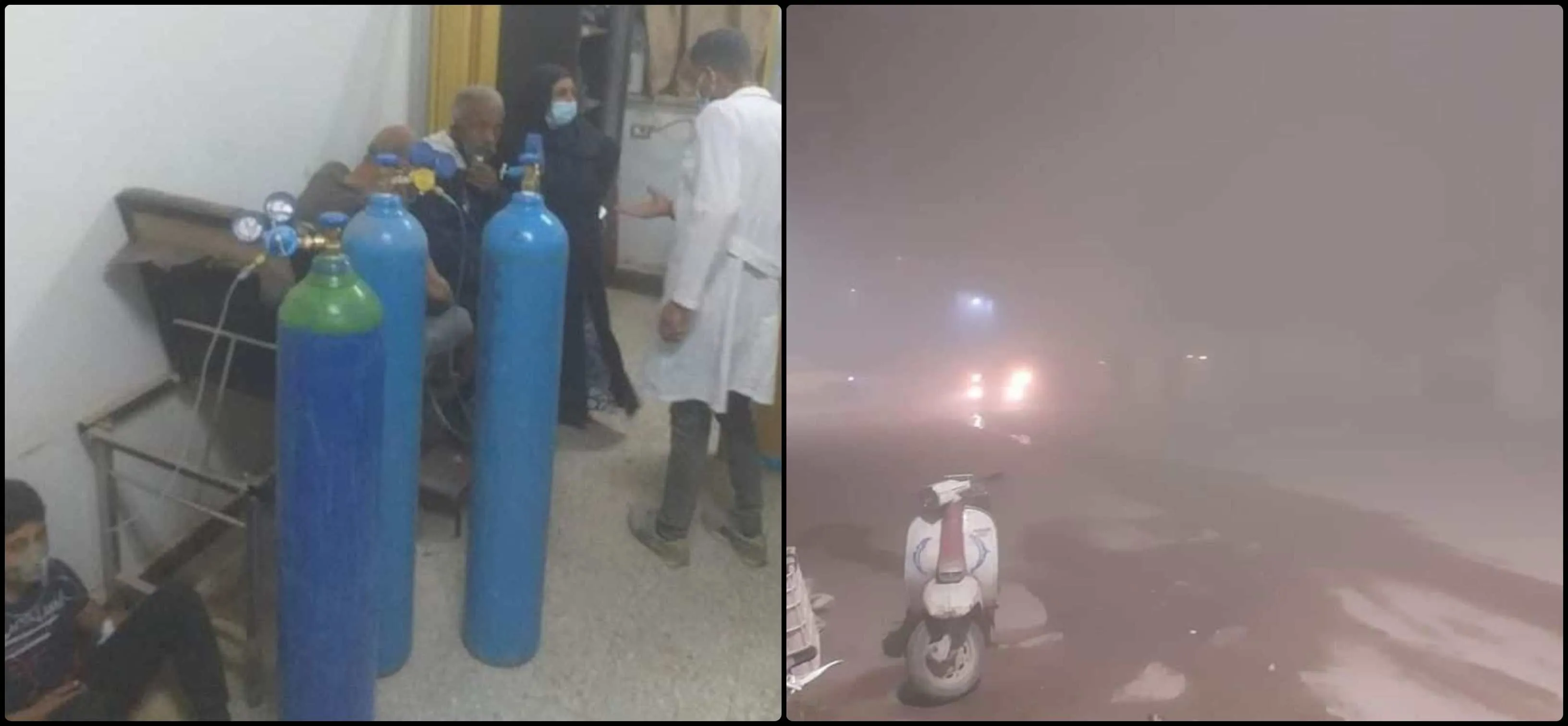 عاصفة غبارية تضرب دير الزور وتتسبب بوقوع وفيات وعدد كبير من حالات الاختناق