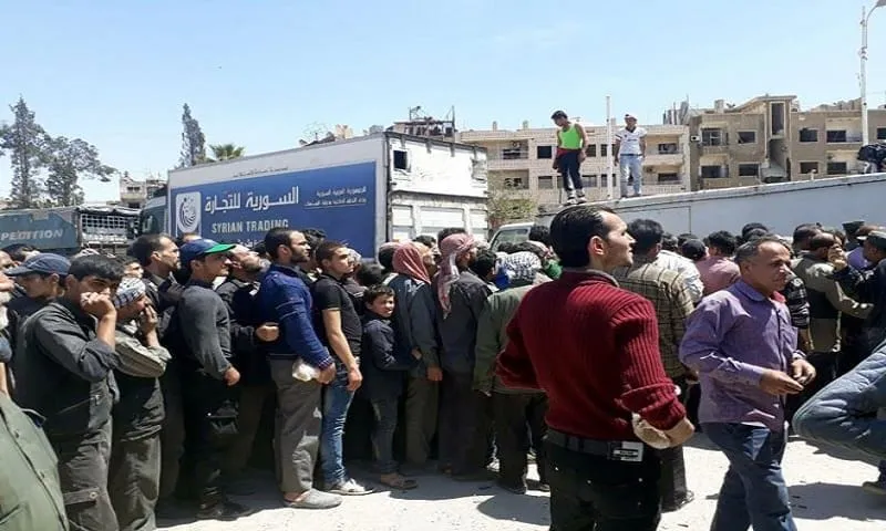 وزير تموين النظام يوجّه "السورية للتجارة" لعرض المنتجات بأسلوب حضاري ومريح للمواطن