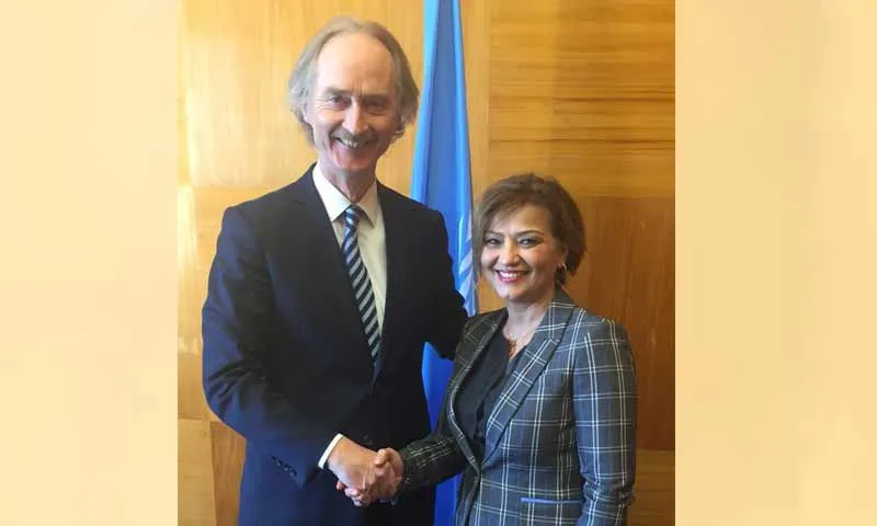 "غوتيريش" يُعين المغربية "نجاة رشدي" نائباً للمبعوث الخاص إلى سوريا غير بيدرسون