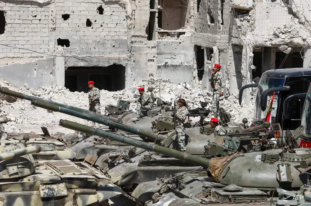 على أنقاض "الحجر الأسود" .. تصوير فيلم صيني بتسهيلات من نظام الأسد