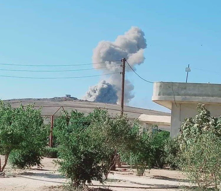 أكثر من 15 قتيلاً للنظام بقصف جوي تركي طال مواقع مشتركة مع "قسد" في "عين العرب"