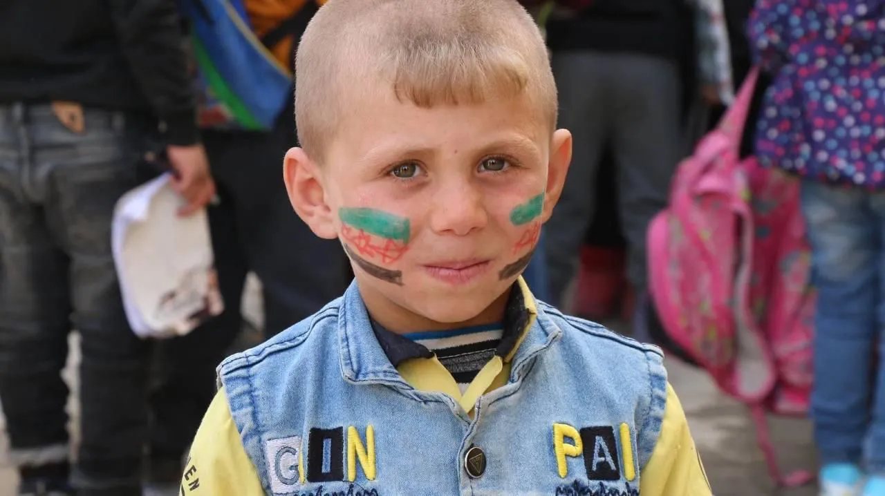 الطفل العراقي ياسين المحمود