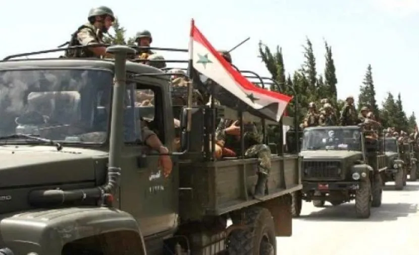 عبوة ناسفة تنفجر بسيارة عسكرية لقوات الأسد شرقي درعا