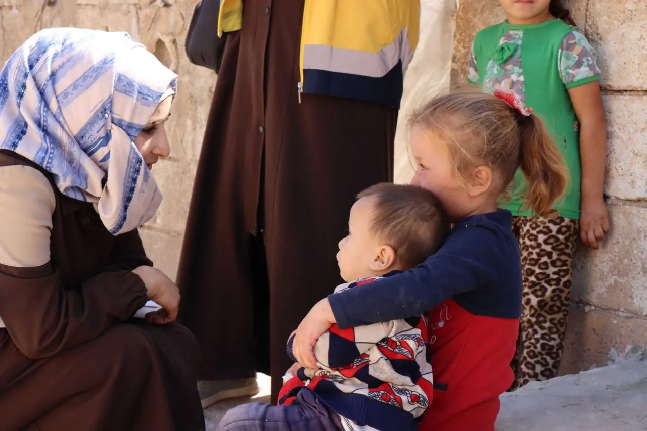 أطفال بمخيمات كللي شمالي #إدلب