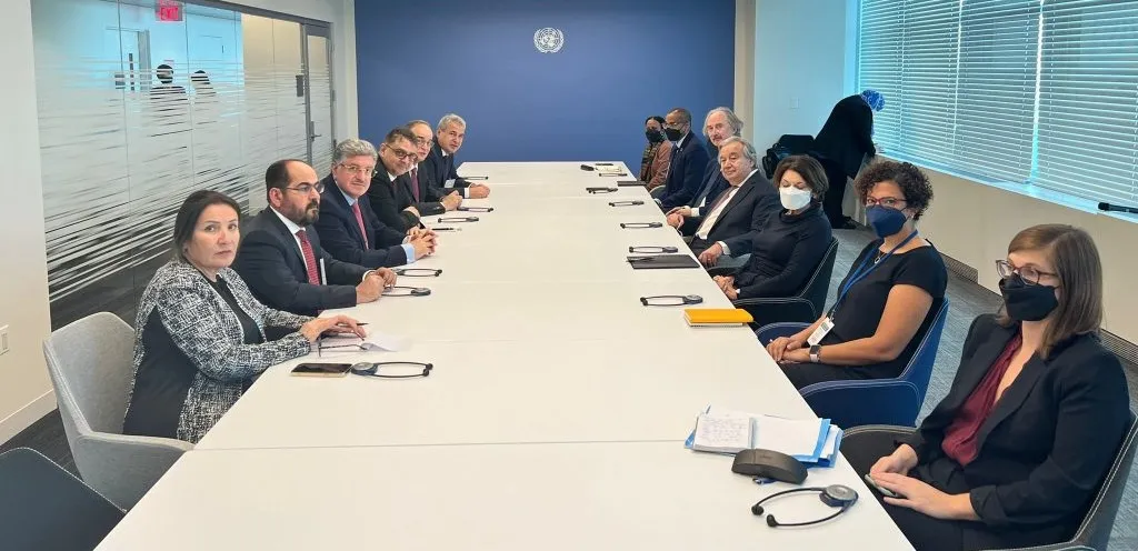 في لقاء لم يحصل منذ سنوات.. وفد من "الائتلاف وهيئة التفاوض" يلتقيان الأمين العام للأمم المتحدة 
