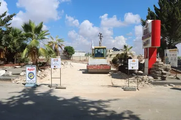 "الخوذ البيضاء" تُطلق  مشروعاً لتجهيز مدخل خاص بسيارات الإسعاف في مشفى إعزاز الوطني 