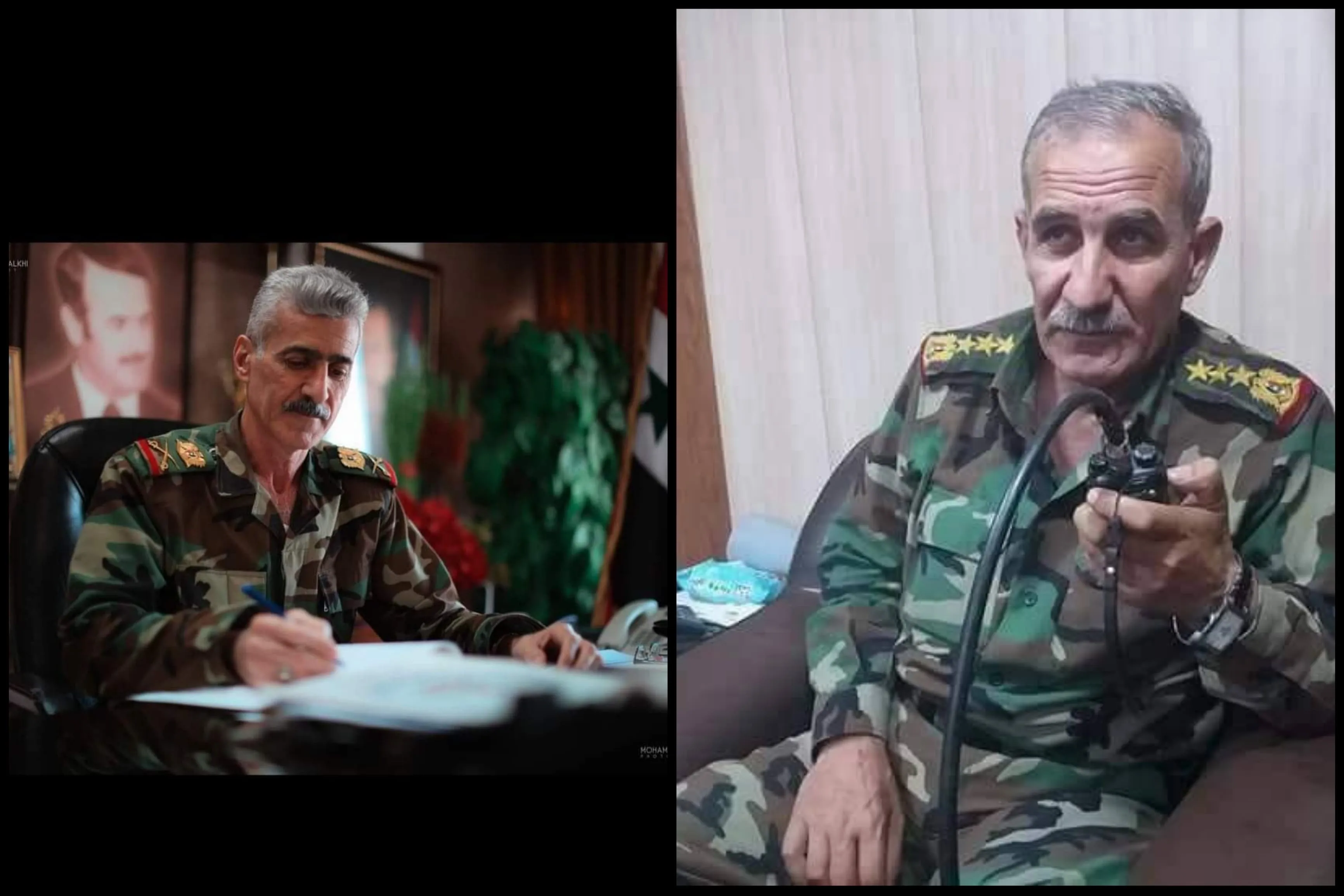  اللواء المجرم "صالح سليمان العبدالله"، رئيساً للجنة الأمنية والعسكرية في محافظة حلب، و اللواء الركن "حاتم عباس أبو صالح"، قائداً للمنطقة الجنوبية.