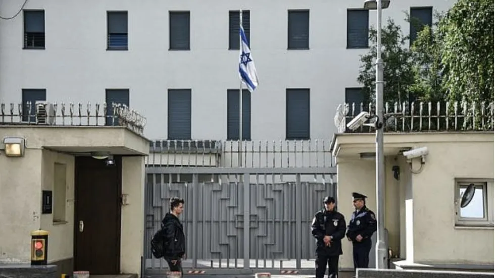 صورة السفارة الإسرائيلية