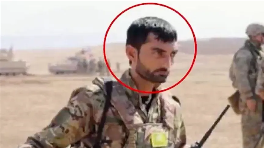 أحد القيادات في تنظيم "واي بي جي/ بي كي كي" الإرهابي، شمالي سوريا