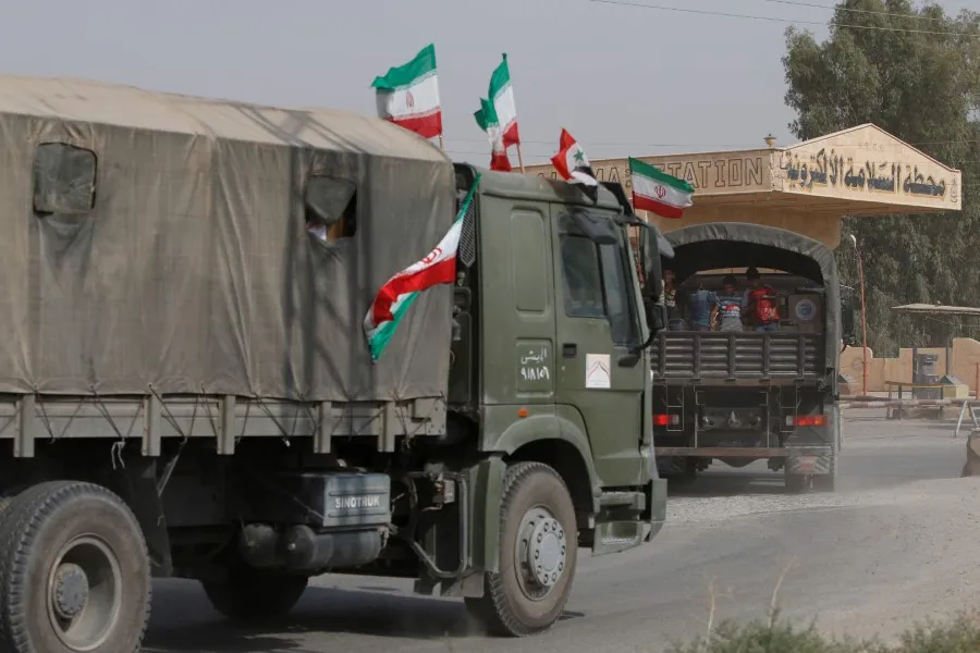 قصف جوي يستهدف شحنة أسلحة إيرانية على الحدود السورية العراقية