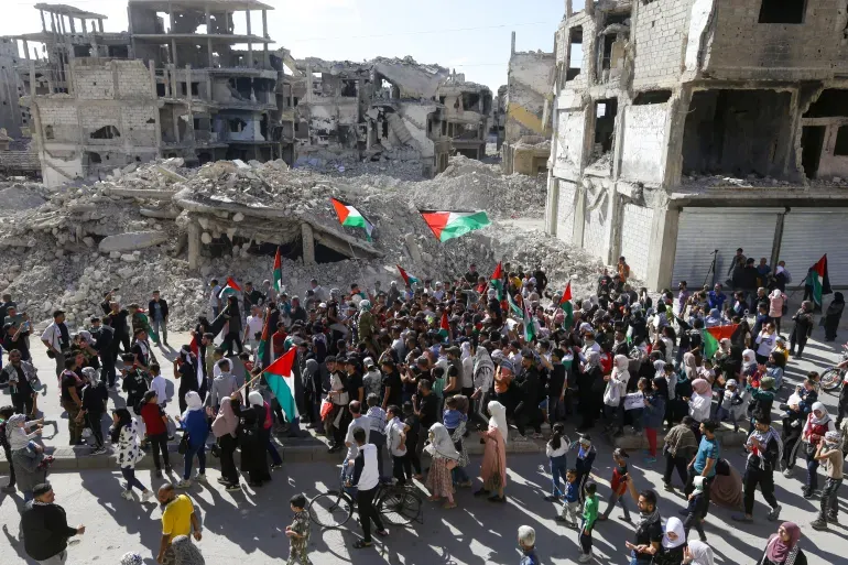 نظام الأسد يفرض الحصول على "موافقة أمنية" لتنظيم أي حراك مدني للتضامن مع غـ ـزة