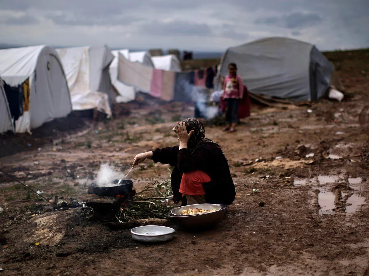 أرقام مرعبة تنذر بمجاعة .. "استجابة سوريا": 91 % من العائلات تحت خط الفقر شمال سوريا
