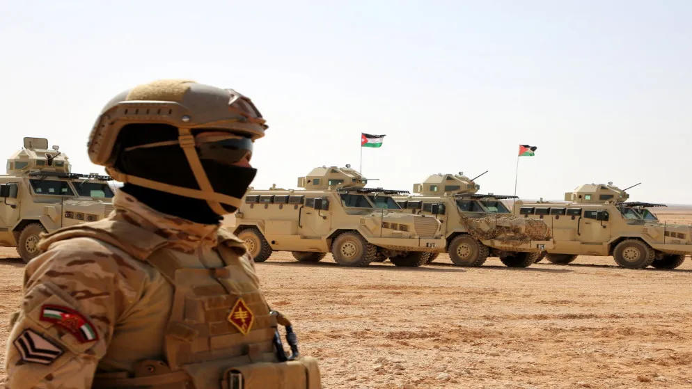 جرحى من الجيش الأردني جراء اشتباكات مسلحة مع مهربي المخدرات والسلاح