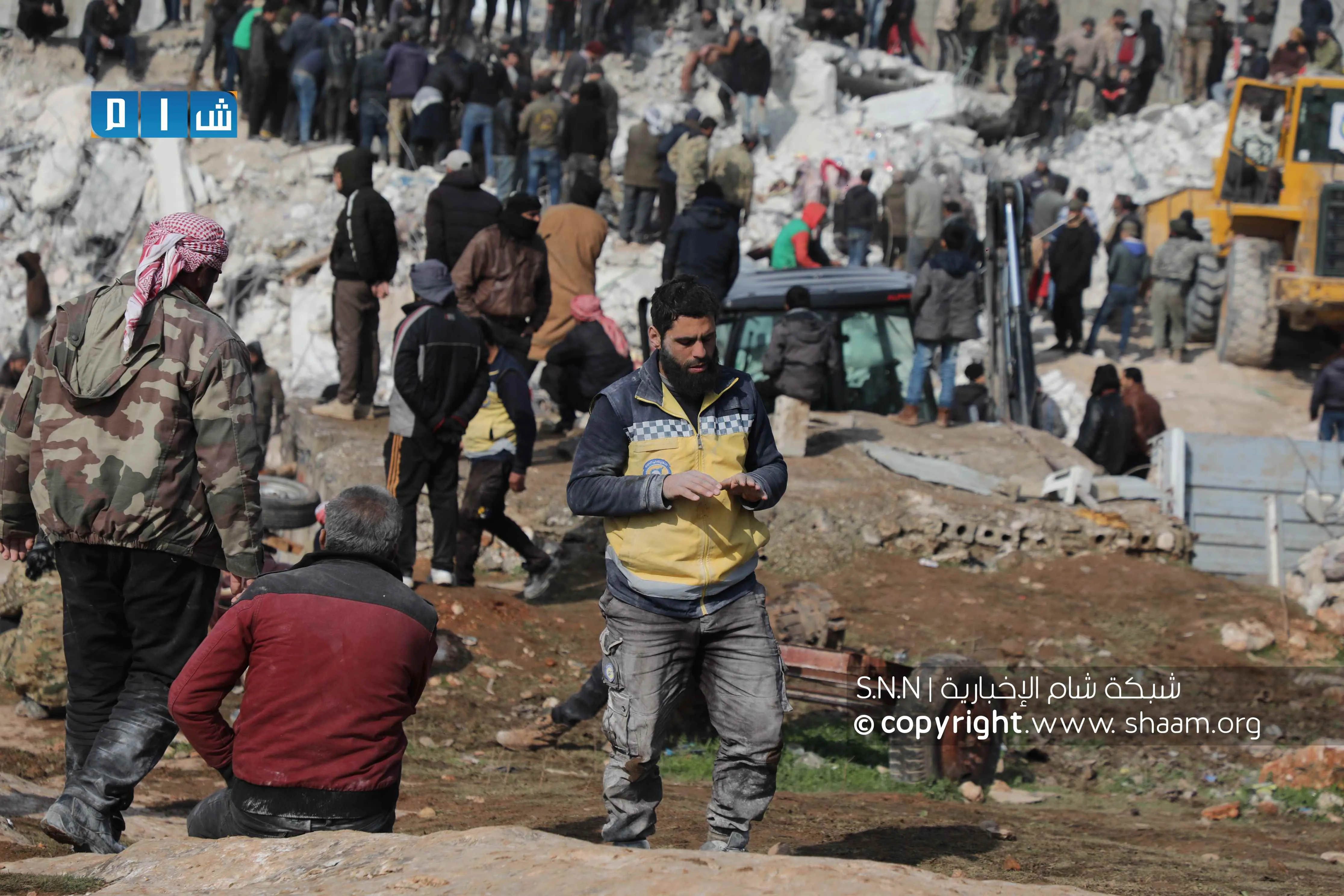 "مجموعة العمل" تدعو لنجدة المنكوبين الفلسطينيين والسوريين جراء الزلزال