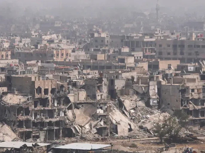 النظام يتيح استثمار الدمار بمخيم اليرموك لتصوير المسلسلات ويتجاهل دعوات إعادة إعماره