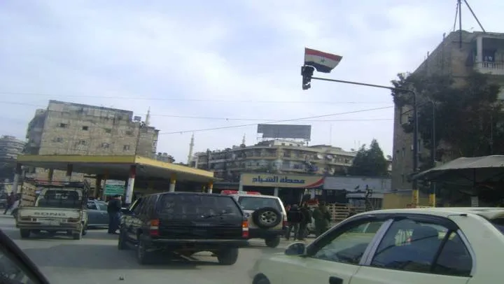 جرحى باشتباكات مسلحة ضمن محطة وقود في مدينة حلب