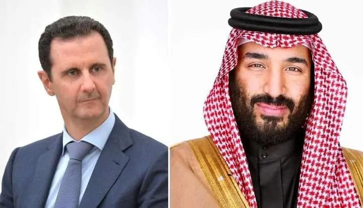 بن سلمان والمجرم الأسد