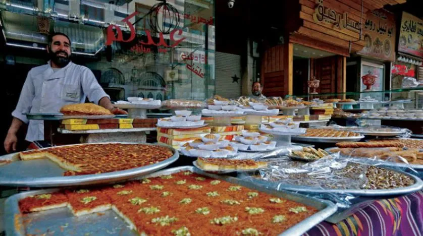 مع انخفاض المبيعات .. إغلاق معظم ورشات تصنيع الحلويات في دمشق
